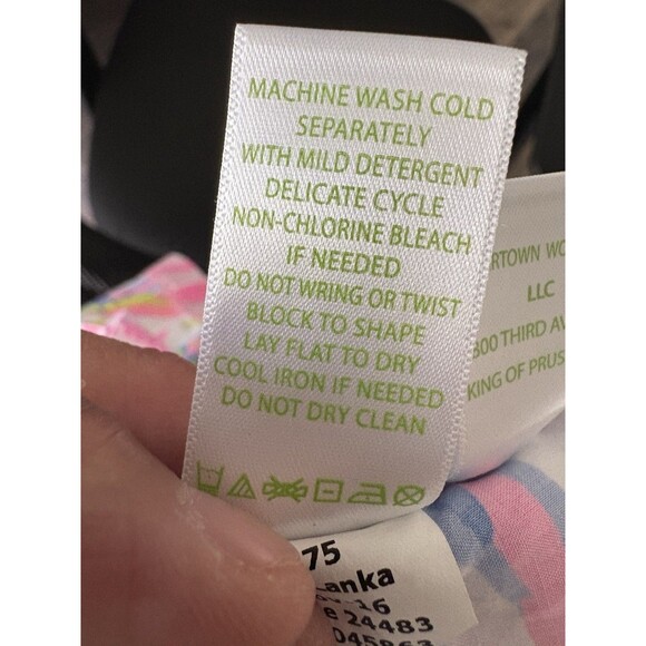 Lilly Pulitzer Katia Tropical Drawstring Shorts Small - Picture 6 of 6